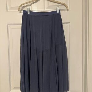 Slate blue contemporary dance skirt